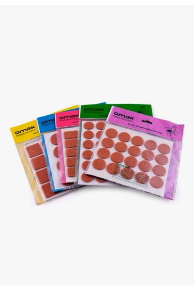 OMAK Rectangular Adhesive Felt 20X30Mm