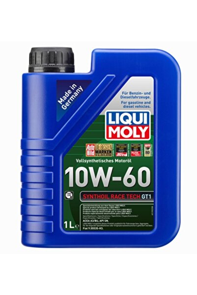 Liqui Moly Synthoil Race Tech GT1 10W-60 Motor Yağı 1L Tam Sentetik