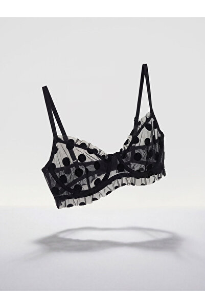 LC Waikiki Nevavm Underwire Unpadded Polka Dot T-Shirt Bra with Difference in...