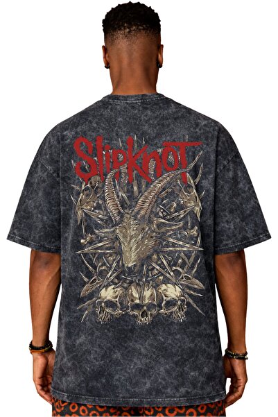 SEVBANO Dizajn Slipknot rok metal muzičkog benda, unisex majica sa leđnim pri...