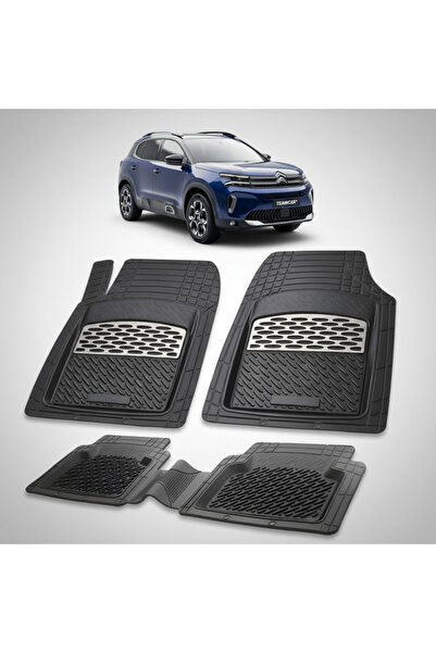 TEAMCAR Πατάκια Μοκέτας Citroen C5 Aircross SUV Συμβατά με Facelift 2022-2026...