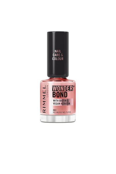 RIMMEL LONDON Wonder'bond Nagellack Nr. 001 – No Muss No Fuss 12 Ml