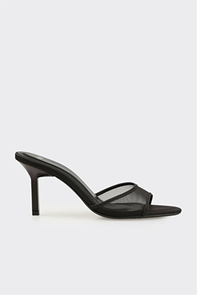 Elle Shoes Siyah Kadın Terlik