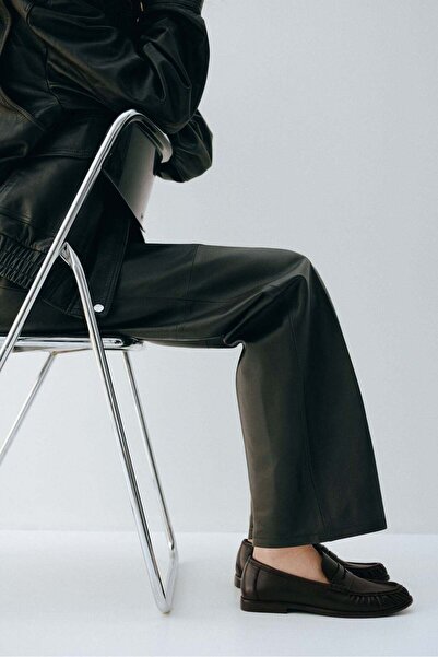 H&M Leather loafers