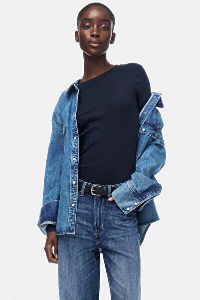 H&M قميص جيرسي من قطن بيما
