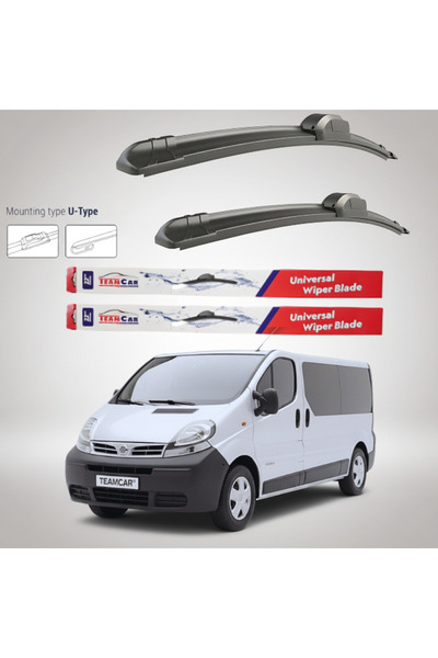TEAMCAR Nissan Primastar X83 Βαν L2H1 (2001–2006) Επίπεδοι Υαλοκαθαριστήρες |...