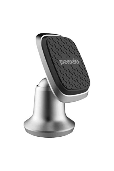 porodo Magnetic Silicone Aluminum Alloy Dash Phone Car Holder