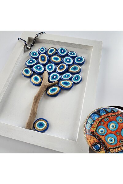 Nart Handicraft Nazar Boncuklu Ev Hediyesi | El Yapımı Dekoratif Masa ve Duva...