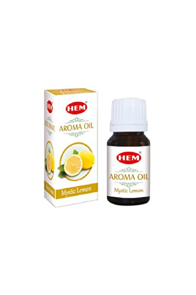 Hem Buhur Koku Yağıdır % 100 Bitkisel. Mystıc Lemon Aroma Oil 10Ml