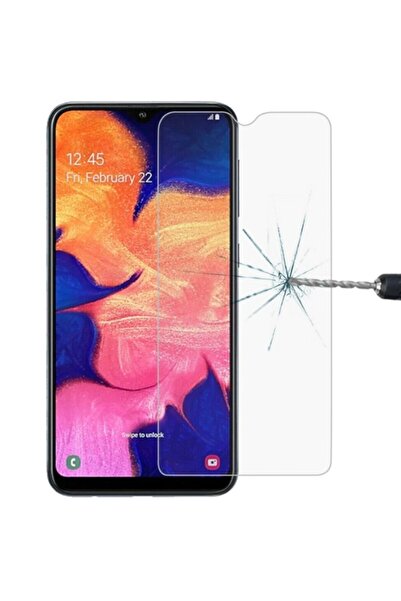 Powerfox واقي شاشة متوافق مع سامسونج A10-M10-A10S، ذو حواف زجاجية حقيقية منحن...