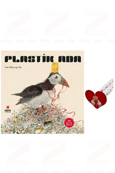 Nesil Yayınları Plastik Ada-Lee Myung Ae-Özel Tasarım Kalp Ayraç Hediyeli