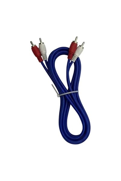 OEM Audio-Video RCA Cable, 5m, Blue, Shielded