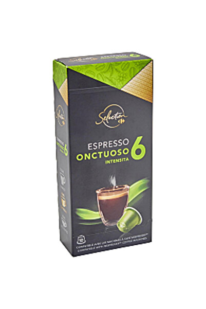 Carrefour Selection Capsule de cafea Espresso Onctuoso, Intensitate 6, Compat...