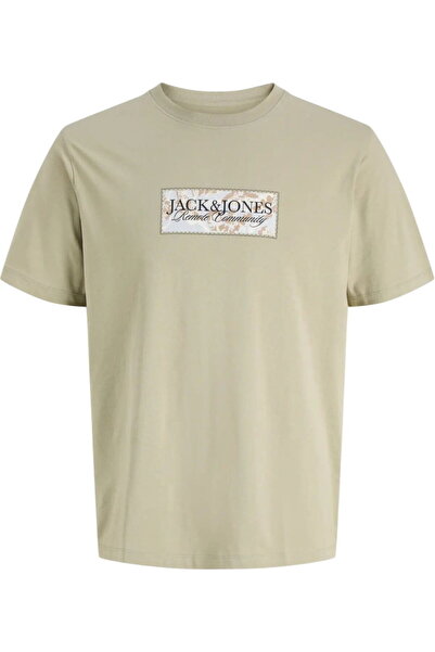 Jack & Jones JACK &JONES Tricou Montauk Front - 12297890-Seagrass