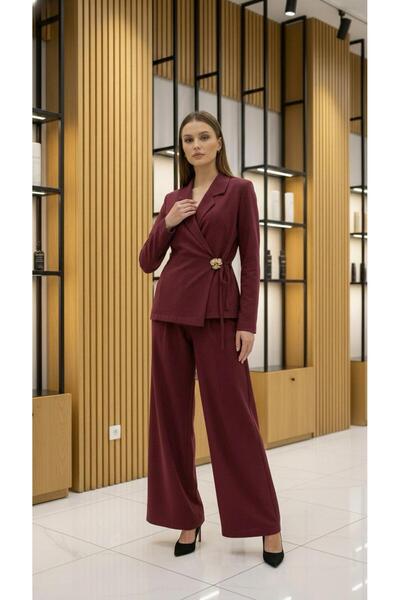 newmisal ΓΥΝΑΙΚΕΙΟ ΣΕΤ ΠΑΝΤΕΛΟΝΙ ΚΑΙ ΜΠΟΥΦΑΝ ΑΠΟ ΛΙΝΟ ΥΦΑΣΜΑ ΜΕ ΠΛΕΥΡΙΚΕΣ ΣΥΝ...