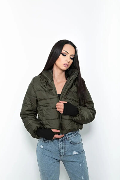 OEM Geaca dama verde scurta JQZ 301