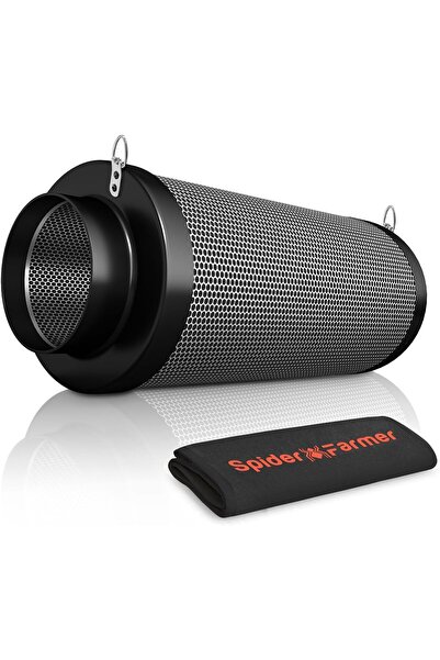 Spider Farmer Φίλτρο άνθρακα αέρα 150 χιλιοστών, έλεγχος οσμών, αναστρέψιμη φ...
