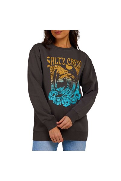 Salty Crew ΜΠΙΓΚ ΓΟΥΕΪΒ ΟΥ ΚΡΙΟΥ ΜΑΥΡΟ ΞΕΘΩΡΙΑΣΜΕΝΟ Λ