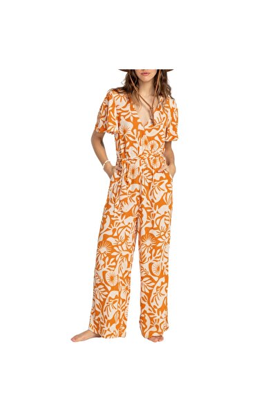 BİLLABONG Αίσθηση Αγάπης Παντελόνι με φαρδιά μπατζάκια DRIED L