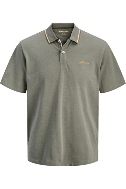 Jack & Jones JACK &JONES Blaze Polo PLS μπλουζάκι - 12289706-Vetiver
