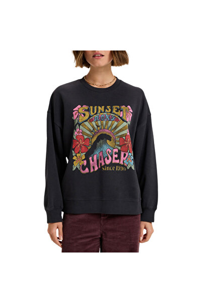 Roxy LINEUP W Φούτερ Ανθρακί Μ