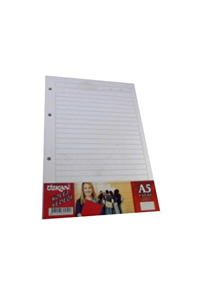 ÖZKAN Kolej Yedeği Çizgili A5 Fotokopi Kağıdı 40 Yap.delikli 1 Pk