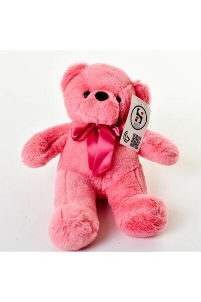 Rally Pink Color Teddy Bear Doll with a Wonderful Bow Tie