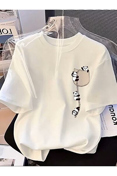 oneagılyazı Μπλουζάκι με στάμπα. Κοντομάνικο καλοκαιρινό & ανοιξιάτικο casual...