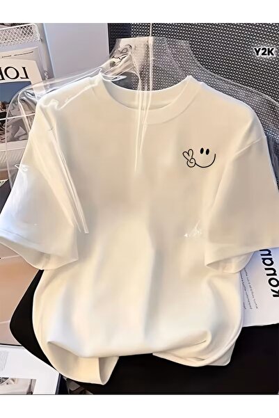 oneagılyazı Μπλουζάκι με στάμπα. Κοντομάνικο καλοκαιρινό & ανοιξιάτικο casual...