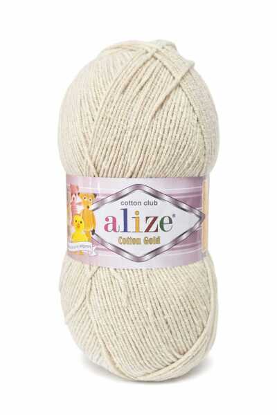 Alize Cotton Gold Örgü İpi Açık Bej Kod:67