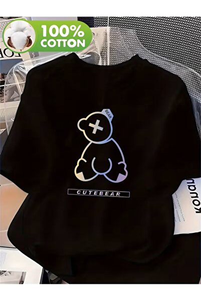 yombaa Μπλουζάκι με στάμπα. Κοντομάνικο καλοκαιρινό & ανοιξιάτικο casual τοπ,...