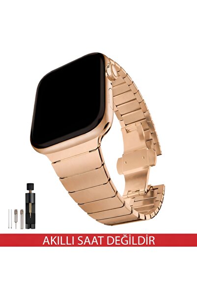 Dexmon Apple Watch 11-10 46mm 6 7 8 9 Se Ultra Uyumlu 42 44 45 49mm Titanyum ...