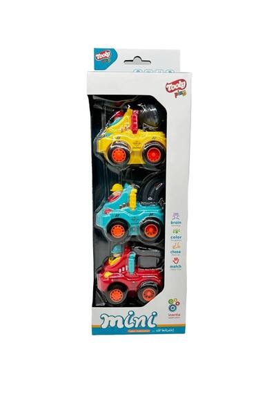 tooly PLAY Friction power car 3PCS