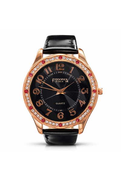 Francesca di Geneva Women's watch, Francesca di Geneva, black strap