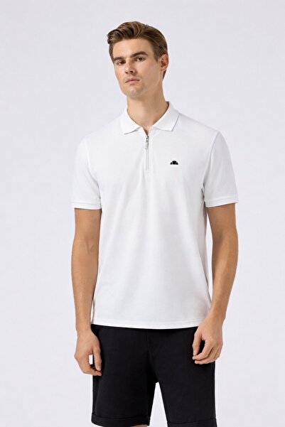 Ellesse M-6SM5048-Ανδρικό μπλουζάκι πόλο με λευκό γιακά