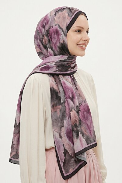 InStyle Σάλι από μπαμπού με ψηφιακή εκτύπωση με μοτίβο Ebruli