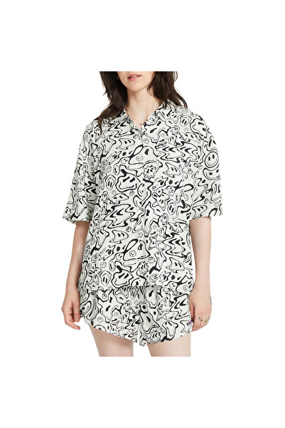 Volcom ΦΙΛΙΠ ΡΙΓΚΑΛΣΚΙ 2 W ΜΠΛΟΥΖΑΚΙ ΜΠΛΕ ΝΕΦΗΛΕΙΟΥ Λ