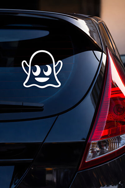 MIGNATIS Cute Ghost Car Sticker - Adorable Vehicle Sticker - Motor Car Sticke...