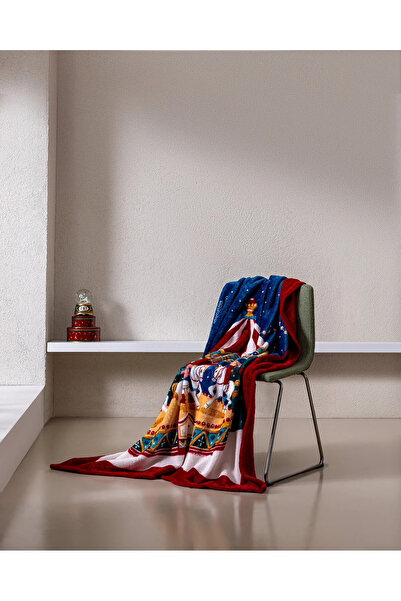 Madame Coco Κουβέρτα τηλεόρασης Chavel Welsoft με τύπωμα - Πολύχρωμη - 130x17...