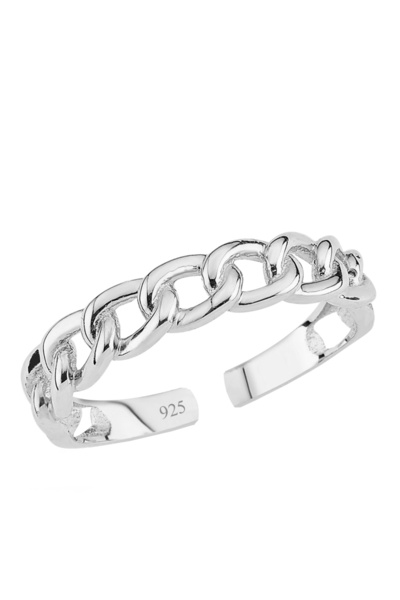 Azuris Silver 925 Ayar Gümüş 14 Ayar Altın Kaplama Ayarlanabilir Kadın Gurmet...