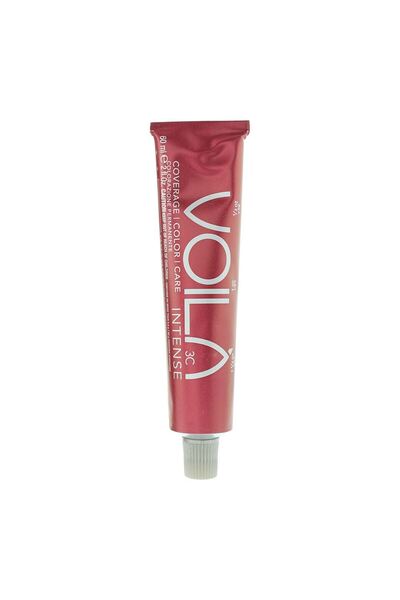 Intercosmo , Voila 3C Intense, Permanent Hair Dye, 7.44 Medium Intense Copper...