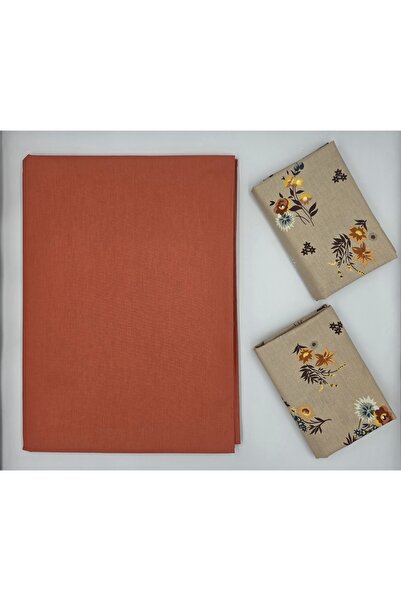 pınarhome collectıon 100% Organic Cotton Fabric Solid Color (Without Elastic)...