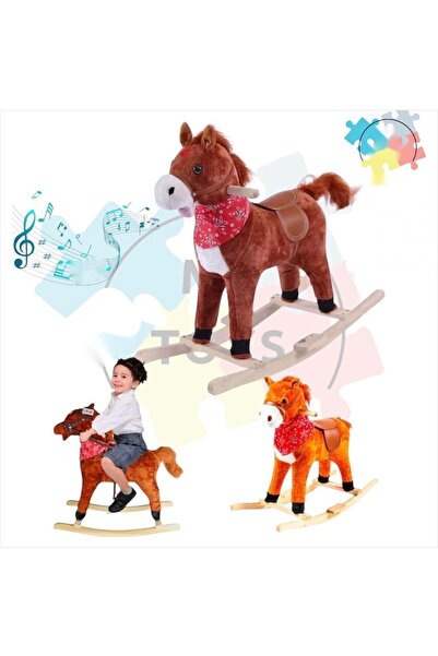 Trendbaby حصان هزاز للأطفال مع صوت من Trend Baby & Trend Kids