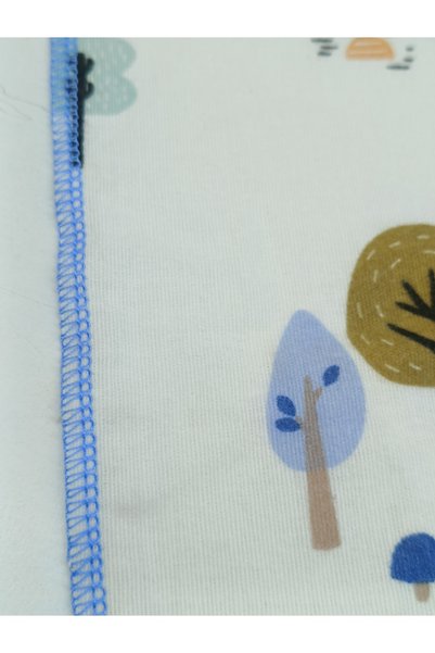 minnakya Newborn 80*90 Single-Layer Multi-Purpose Flannel Baby Blanket Stroller Blanket Flannel Cloth