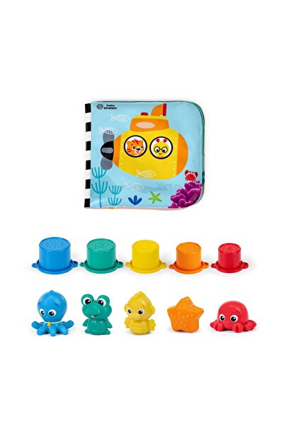 Baby Einstein Bath Pals Σετ Δώρου Μπάνιου 11 τεμαχίων (BE-17364)