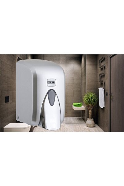 Şeker Portakalım Συσκευή διανομής αφρόσαπουνου Vialli F5C με δοχείο 500 ml γκρι