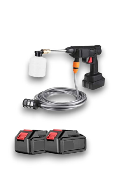 Otto Ασύρματο φορητό πλυστικό 48W με 2 μπαταρίες, πίδακας νερού για αυτοκίνητ...