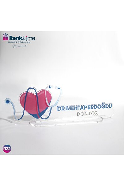 Asa Store Pleksi DR Masa İsimlik