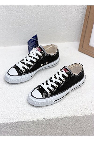 Look Life LL-1001 UNISEX ΑΘΛΗΤΙΚΑ ΠΑΠΟΥΤΣΙΑ ΧΑΜΗΛΟΥ ΑΥΛΟΥ ΑΠΟ ΚΑΜΒΑ, ΜΑΥΡΑ, Κ...