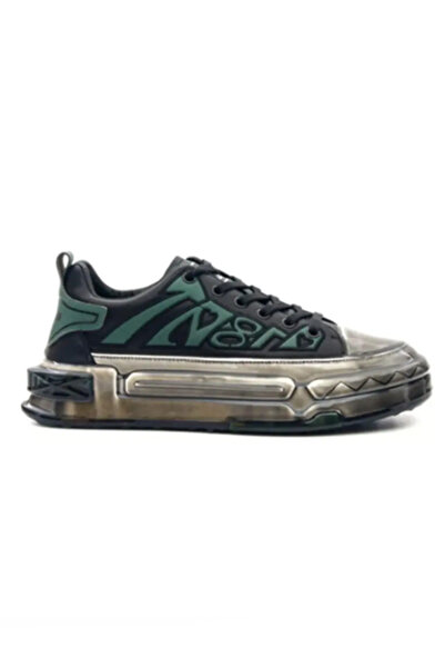 MARCOMEN Erkek Hakiki Deri Air Şeffaf Taban Sneaker 20036